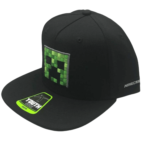 Chlapecká kšiltovka Minecraft Creeper - snapback