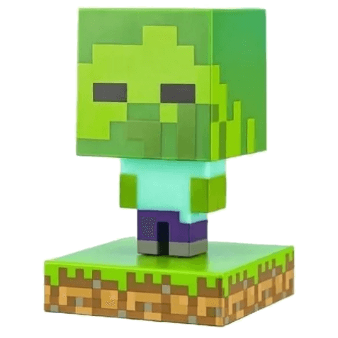 Minecraft figurky - svítící Zombie